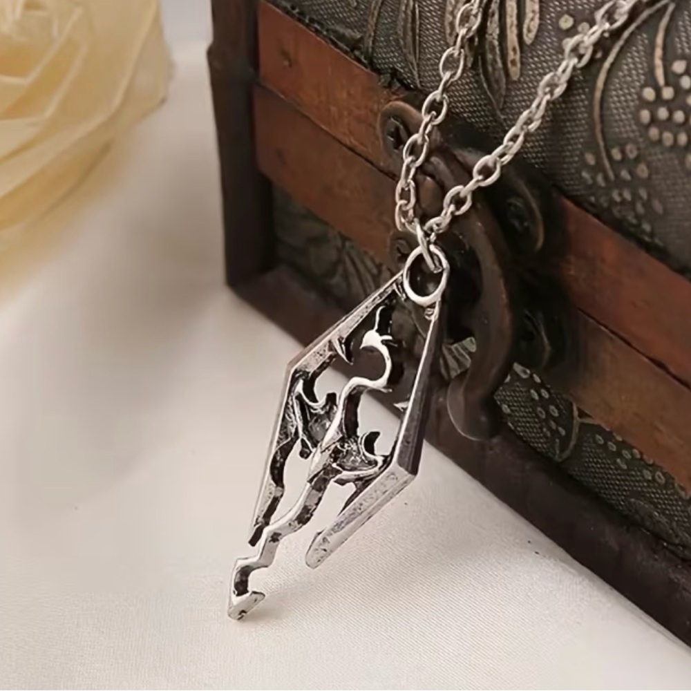 Skyrim Elder Scrolls Themed Necklace